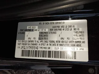 2021 Mazda 6 Signature with VIN JM1GL1XY7M1615149, listed as a IAAI auction lot 41851158 with 47,690 mi miles and . Bid and sale history available at DreamBid. Image 9.