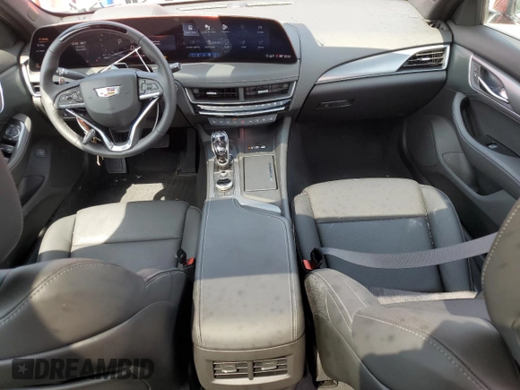 2025 Cadillac CT5 Premium Luxury with VIN 1G6DS5RKXS0109892, listed as a Copart auction lot 61814765 with 1,403 mi miles and Salvage title. Bid and sale history available at DreamBid. Image 8.