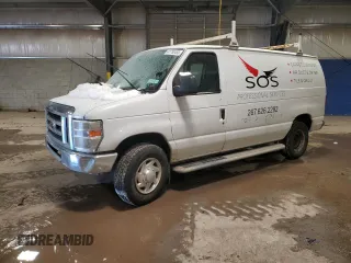 2012 Ford Econoline Cargo Recreational with VIN 1FTNE2EW7CDA52285, listed as a Copart auction lot 41755455 with 153,798 mi miles and Salvage title. Bid and sale history available at DreamBid. Image 1.