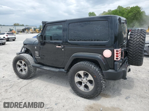 2017 Jeep Wrangler Sahara z VIN 1C4AJWBG8HL547512, wystawiony jako Copart lot #53884095 z przebiegiem 107 260 mil mil oraz Szkoda całkowita • Salvage title. Historia ofert i sprzedaży dostępna na DreamBid. Obrazek 2.