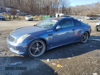 2006 Infiniti G35 Coupe with VIN JNKCV54E26M718313, listed as a Copart auction lot 83006474 with 0 mi miles and Salvage Title. Bid and sale history available at carsss.com. Image 1.