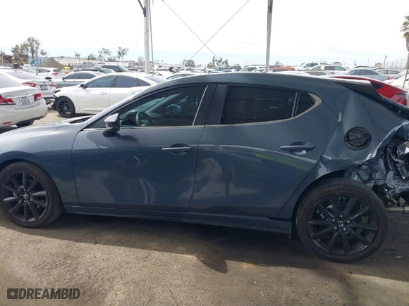 2024 Mazda Mazda3 Hatchback 2.5 S Carbon Edition with VIN JM1BPBLMXR1652534, listed as a IAAI auction lot 41681502 with 17,266 mi miles. Bid and sale history available at carsss.com. Image 14.
