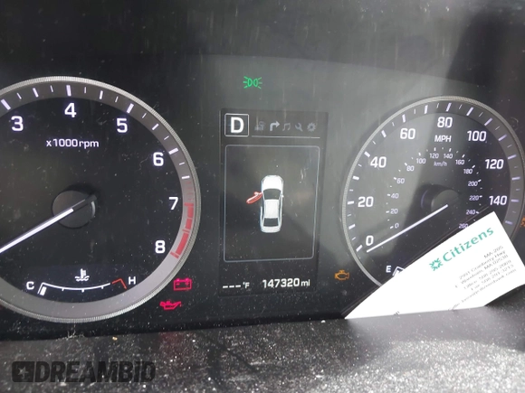 2015 Hyundai Sonata 2.4L Sport with VIN 5NPE34AFXFH085500, listed as a IAAI auction lot 40478188 with 147,320 mi miles. Bid and sale history available at carsss.com. Image 7.