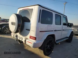 2021 Mercedes-Benz G 63 AMG with VIN W1NYC7HJ6MX394741, listed as a Copart auction lot 41465654 with Not Provided miles and . Bid and sale history available at carsss.com. Image 3.