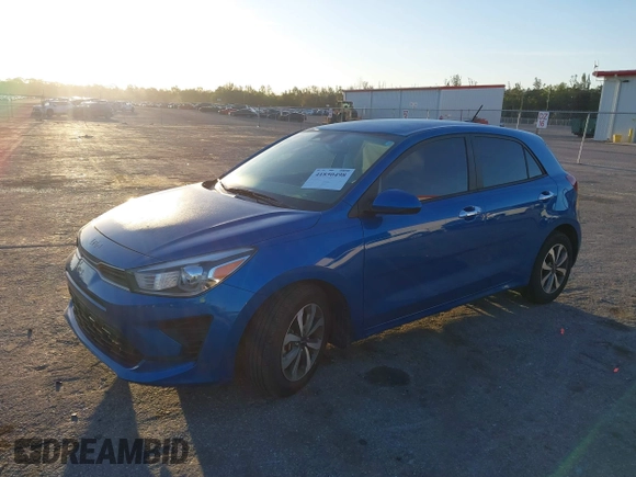 2022 Kia Rio S with VIN 3KPA25AD6NE483733, listed as a IAAI auction lot 41850498 with 50,035 mi miles and . Bid and sale history available at DreamBid. Image 17.