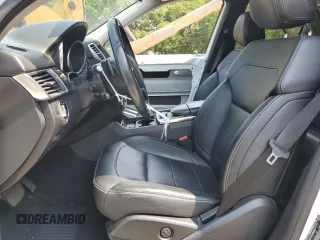 2015 Mercedes-Benz M 350 with VIN 4JGDA5JB7FA592524, listed as a Copart auction lot 58702095 with 109,977 mi miles and Salvage title. Bid and sale history available at DreamBid. Image 7.