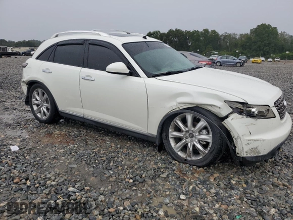 2008 Infiniti FX35 with VIN JNRAS08W78X206832, listed as a Copart auction lot 70510364 with 160,754 mi miles and Salvage Title. Bid and sale history available at carsss.com. Image 4.