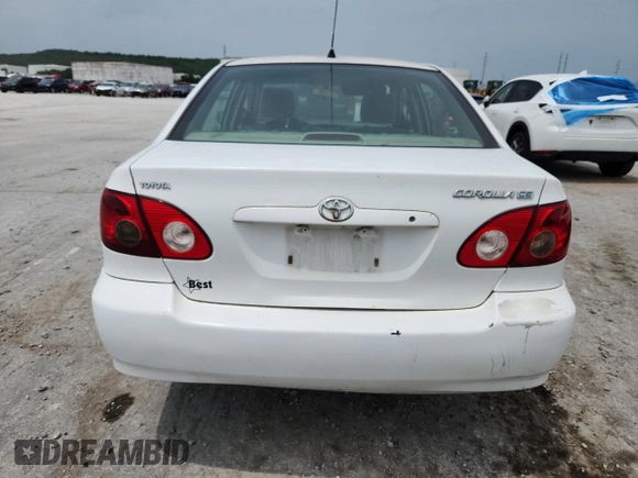 2007 Toyota Corolla CE with VIN JTDBR32E870109731, listed as a Copart auction lot 64846545 with 183,510 mi miles and Clean title. Bid and sale history available at DreamBid. Image 6.