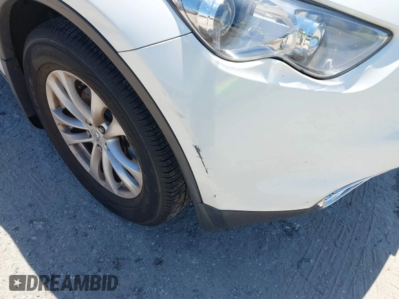 2014 Infiniti QX70 with VIN JN8CS1MU7EM451098, listed as a IAAI auction lot 42026803 with 126,605 mi miles and . Bid and sale history available at DreamBid. Image 6.