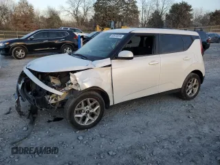 2021 Kia Soul S with VIN KNDJ23AU5M7746457, listed as a Copart auction lot 83570374 with 80,003 mi miles and Salvage Title. Bid and sale history available at carsss.com. Image 1.