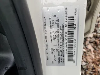 2010 Mazda 3 S Grand Touring with VIN JM1BL1S63A1150039, listed as a Copart auction lot 85207464 with 111,620 mi miles and Salvage Title. Bid and sale history available at DreamBid. Image 12.