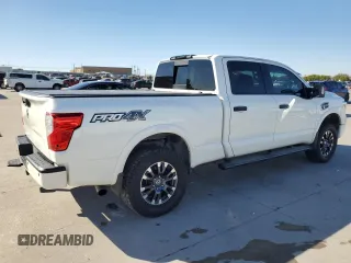 2018 Nissan Titan XD PRO-4X with VIN 1N6BA1F44JN527370, listed as a Copart auction lot 75735564 with 81,272 mi miles and Salvage Title. Bid and sale history available at carsss.com. Image 3.