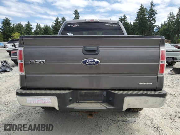 2012 Ford F-150 XL with VIN 1FTFW1EF5CKD80067, listed as a Copart auction lot 61274875 with 132,670 mi miles and Salvage title. Bid and sale history available at DreamBid. Image 6.