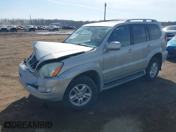2005 Lexus GX 470 with VIN JTJBT20X250085307, listed as a IAAI auction lot 41783340 with 259,386 mi miles. Bid and sale history available at carsss.com. Image 17.