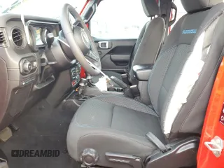 2024 Jeep Wrangler Rubicon z VIN 1C4RJXR62RW172545, wystawiony jako Copart lot #48020865 z przebiegiem 5 483 mil mil oraz Szkoda całkowita • Salvage title. Historia ofert i sprzedaży dostępna na DreamBid. Obrazek 7.