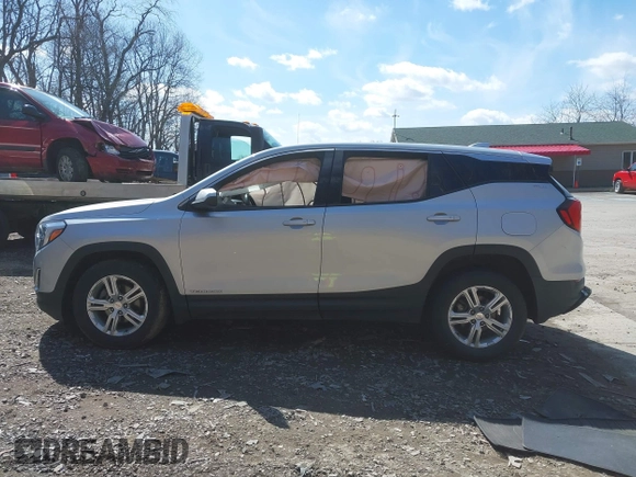2020 GMC Terrain SLE with VIN 3GKALMEV7LL312254, listed as a IAAI auction lot 41865782 with 86,876 mi miles. Bid and sale history available at carsss.com. Image 15.