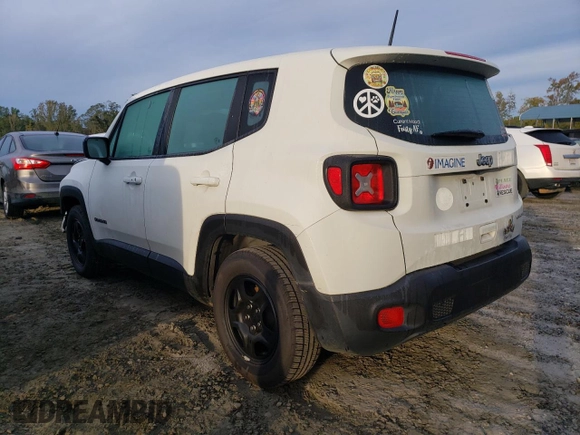 2020 Jeep Renegade Jeepster z VIN ZACNJAAB7LPL00686, wystawiony jako Copart lot #73235514 z przebiegiem 125 983 mil mil oraz Szkoda całkowita • Salvage title. Historia ofert i sprzedaży dostępna na DreamBid. Obrazek 2.