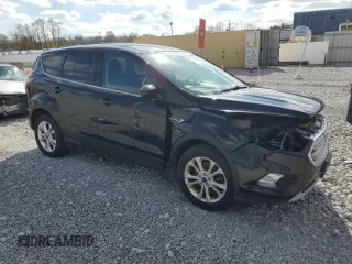 2017 Ford Escape SE with VIN 1FMCU9GDXHUC69976, listed as a Copart auction lot 53529355 with 127,074 mi miles and Salvage Title. Bid and sale history available at DreamBid. Image 4.