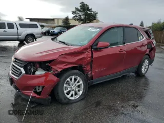 2019 Chevrolet Equinox LT with VIN 2GNAXUEV1K6284008, listed as a Copart auction lot 48969595 with 64,850 mi miles and Salvage Title. Bid and sale history available at carsss.com. Image 1.