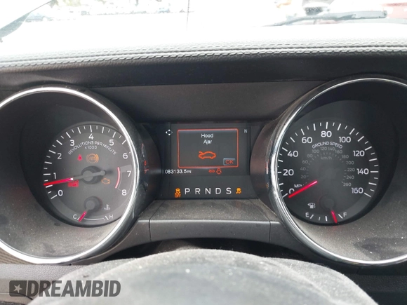 2015 Ford Mustang V6 with VIN 1FA6P8AMXF5402714, listed as a IAAI auction lot 42400456 with 83,133 mi miles and . Bid and sale history available at DreamBid. Image 7.