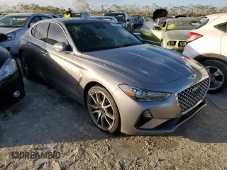 2021 Genesis G70 3.3T with VIN KMTG74LE1MU071782, listed as a Copart auction lot 74787954 with 41,759 mi miles and Non Repairable. Bid and sale history available at carsss.com. Image 4.