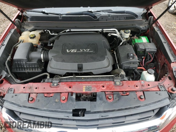 2016 Chevrolet Colorado 4WD LT z VIN 1GCGTCE35G1149227, wystawiony jako Copart lot #55826065 z przebiegiem 124 807 mil mil oraz Szkoda całkowita • Salvage title. Historia ofert i sprzedaży dostępna na DreamBid. Obrazek 11.