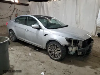 2016 Kia Cadenza Premium with VIN KNALN4D73G5207389, listed as a Copart auction lot 71415864 with 96,030 mi miles and Salvage Title. Bid and sale history available at carsss.com. Image 4.