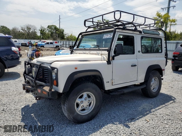 1997 Land Rover Defender with VIN SALDV3241VA126530, listed as a Copart auction lot 57291725 with Not provided miles and Clean title. Bid and sale history available at DreamBid. Image 1.
