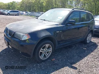 2006 BMW X3 3.0i with VIN WBXPA934X6WG89748, listed as a IAAI auction lot 42225227 with Not provided miles and . Bid and sale history available at DreamBid. Image 2.