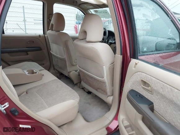 2005 Honda CR-V LX with VIN JHLRD68505C007375, listed as a IAAI auction lot 41979371 with 44,308 mi miles. Bid and sale history available at carsss.com. Image 8.