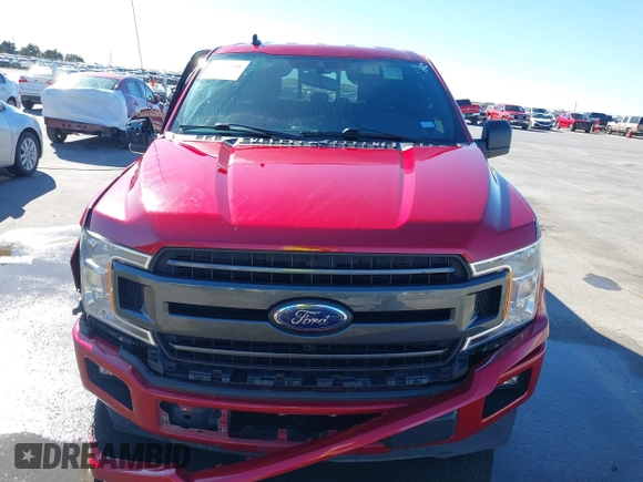 2020 Ford F-150 XL with VIN 1FTEW1C58LKE36430, listed as a IAAI auction lot 41390339 with 54,747 mi miles. Bid and sale history available at carsss.com. Image 6.