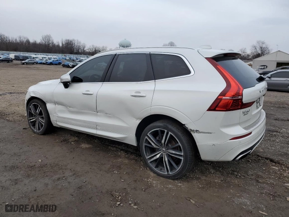 2019 Volvo XC60 R-Design with VIN LYV102RMXKB200217, listed as a Copart auction lot 86246964 with 75,414 mi miles and Salvage Title. Bid and sale history available at carsss.com. Image 2.