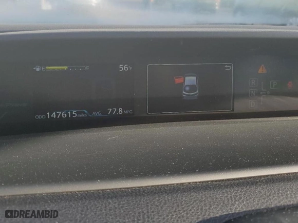 2018 Toyota Prius Prime Plus with VIN JTDKARFP3J3099170, listed as a Copart auction lot 70308512 with 147,615 mi miles. Bid and sale history available at carsss.com. Image 9.