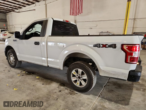 2018 Ford F-150 XL with VIN 1FTMF1EB7JFD61174, listed as a Copart auction lot 62522405 with 141,624 mi miles and Clean title. Bid and sale history available at DreamBid. Image 2.