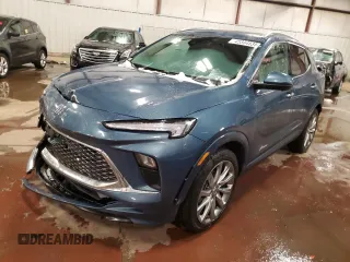 2024 Buick Encore GX Avenir with VIN KL4AMFSLXRB006516, listed as a Copart auction lot 45304535 with 19,585 mi miles and Clean title. Bid and sale history available at DreamBid. Image 1.