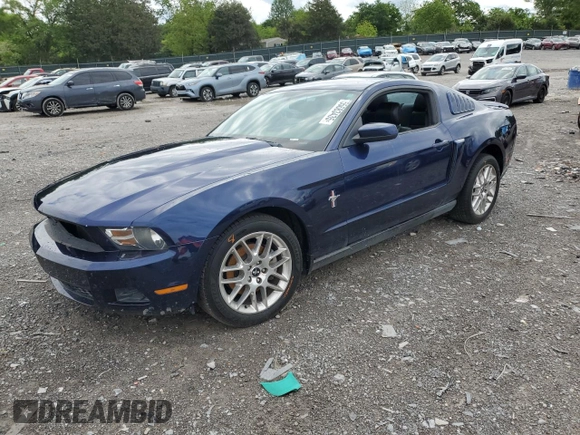 2012 Ford Mustang Premium with VIN 1ZVBP8AM3C5261728, listed as a Copart auction lot 55683435 with 75,140 mi miles and Clean title. Bid and sale history available at DreamBid. Image 1.