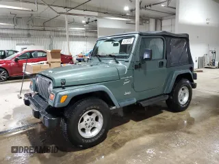1999 Jeep Wrangler Sport with VIN 1J4FY19S8XP490177, listed as a Copart auction lot 46136045 with 243,883 mi miles and Salvage Title. Bid and sale history available at carsss.com. Image 1.