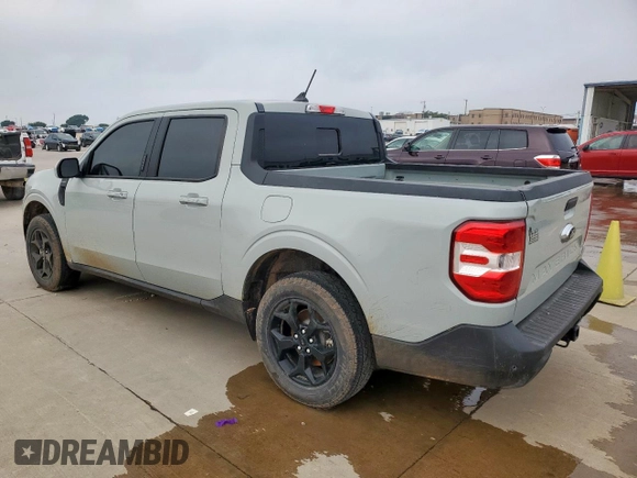 2023 Ford Maverick XL with VIN 3FTTW8F96PRA27035, listed as a Copart auction lot 89401915 with 34,683 mi miles and Salvage title. Bid and sale history available at DreamBid. Image 2.