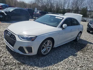 2023 Audi A4 S line Premium Plus z VIN WAUEAAF46PN001442, wystawiony jako Copart lot #53811265 z przebiegiem 25 588 mil mil oraz Szkoda całkowita • Salvage title. Historia ofert i sprzedaży dostępna na DreamBid. Obrazek 1.