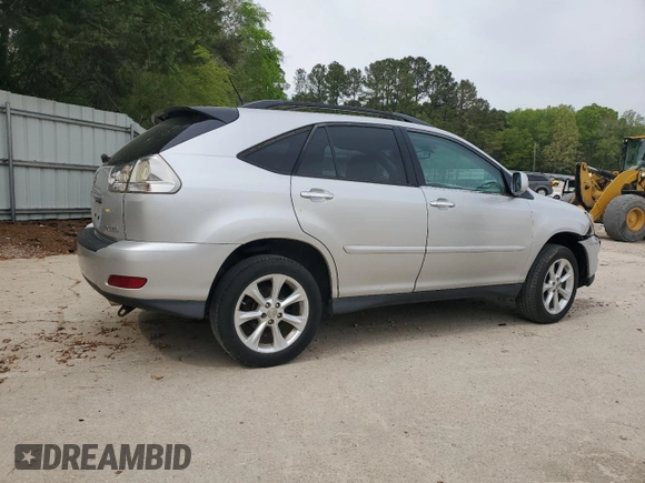 2009 Lexus RX 350 with VIN 2T2HK31U29C135088, listed as a Copart auction lot 52621715 with 134,667 mi miles and Clean Title. Bid and sale history available at DreamBid. Image 3.