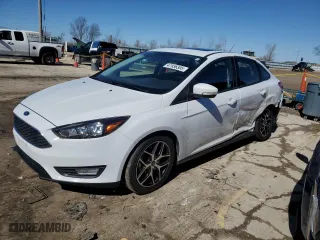 2017 Ford Focus SEL with VIN 1FADP3H26HL294699, listed as a Copart auction lot 47956305 with 73,361 mi miles and Salvage Title. Bid and sale history available at carsss.com. Image 1.