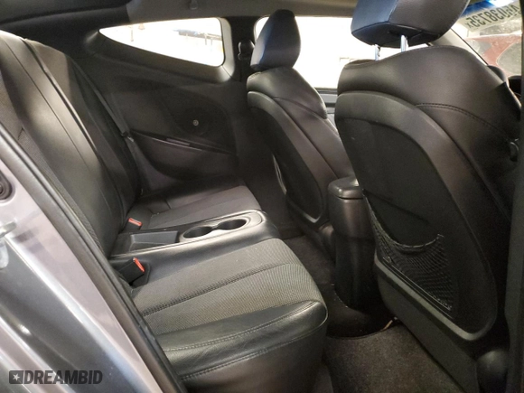 2012 Hyundai Veloster w/Black Int with VIN KMHTC6AD7CU077238, listed as a Copart auction lot 45038735 with 180,394 mi miles and Salvage Title. Bid and sale history available at carsss.com. Image 10.
