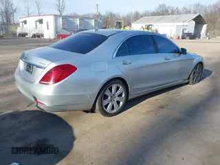 2015 Mercedes-Benz S 550 with VIN WDDUG8FBXFA084888, listed as a IAAI auction lot 41636873 with 159,841 mi miles and . Bid and sale history available at carsss.com. Image 4.
