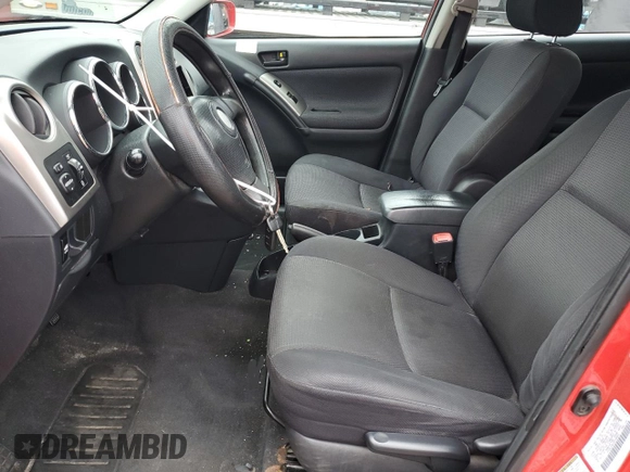2005 Pontiac Vibe with VIN 5Y2SL63815Z446665, listed as a Copart auction lot 80417654 with 226,984 mi miles and Clean Title. Bid and sale history available at carsss.com. Image 7.