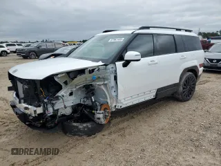 2025 Hyundai Santa Fe Calligraphy z VIN 5NMP54GL5SH082947, wystawiony jako Copart lot #87967405 z przebiegiem 686 mil mil oraz Szkoda całkowita • Salvage title. Historia ofert i sprzedaży dostępna na DreamBid. Obrazek 1.