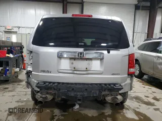 2012 Honda Pilot EX-L with VIN 5FNYF4H57CB041532, listed as a Copart auction lot 50322435 with 117,709 mi miles and Salvage Title. Bid and sale history available at DreamBid. Image 6.