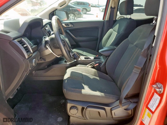 2022 Ford Ranger XL with VIN 1FTER4FH4NLD40936, listed as a Copart auction lot 52736335 with 39,353 mi miles and Salvage Title. Bid and sale history available at carsss.com. Image 7.