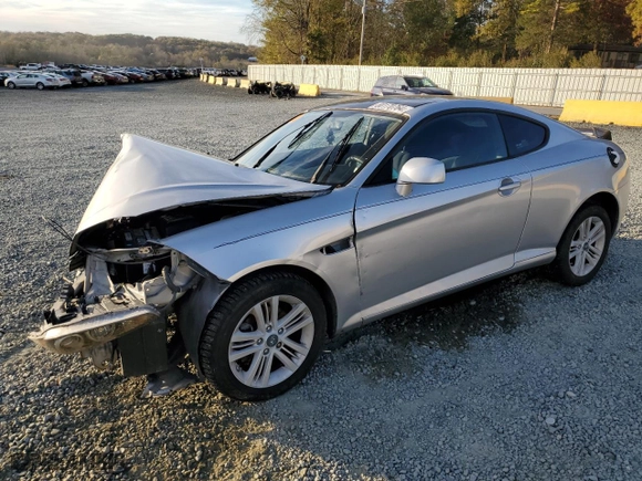 2008 Hyundai Tiburon GS with VIN KMHHM66D68U286330, listed as a Copart auction lot 80170764 with 75,470 mi miles and Salvage Title. Bid and sale history available at carsss.com. Image 1.