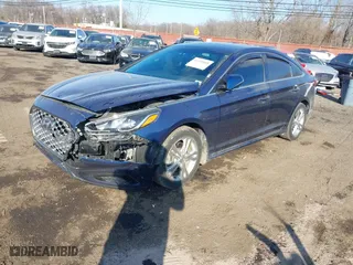 2019 Hyundai Sonata Sport with VIN 5NPE34AFXKH792154, listed as a IAAI auction lot 41328069 with 68,504 mi miles. Bid and sale history available at carsss.com. Image 17.