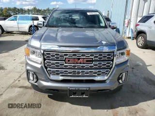 2022 GMC Canyon 4WD Denali with VIN 1GTG6EENXN1284835, listed as a Copart auction lot 75321594 with 7,419 mi miles and Salvage Title. Bid and sale history available at carsss.com. Image 5.